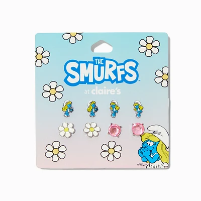 The Smurfs™ Claire's Exclusive Stud Earrings - 4 Pack
