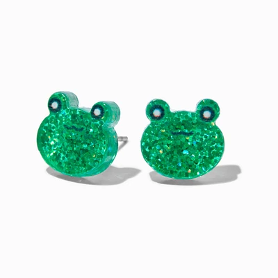 Frog Acrylic Stud Earrings