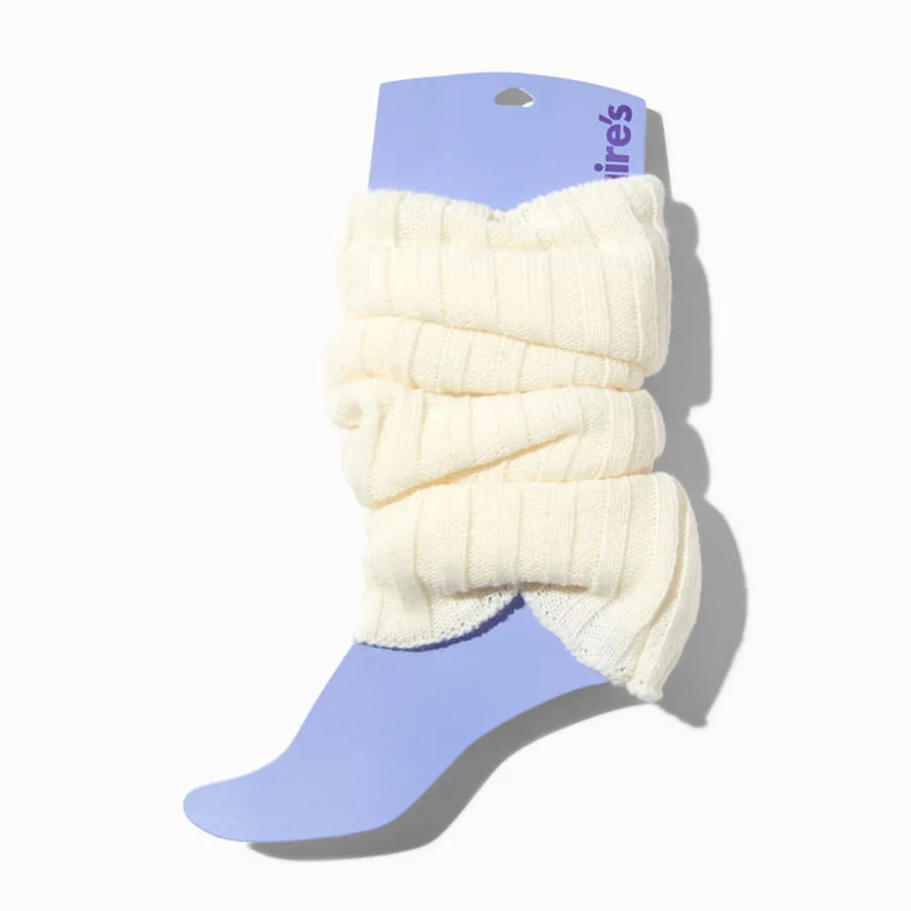 Sweater-Knit Leg Warmers