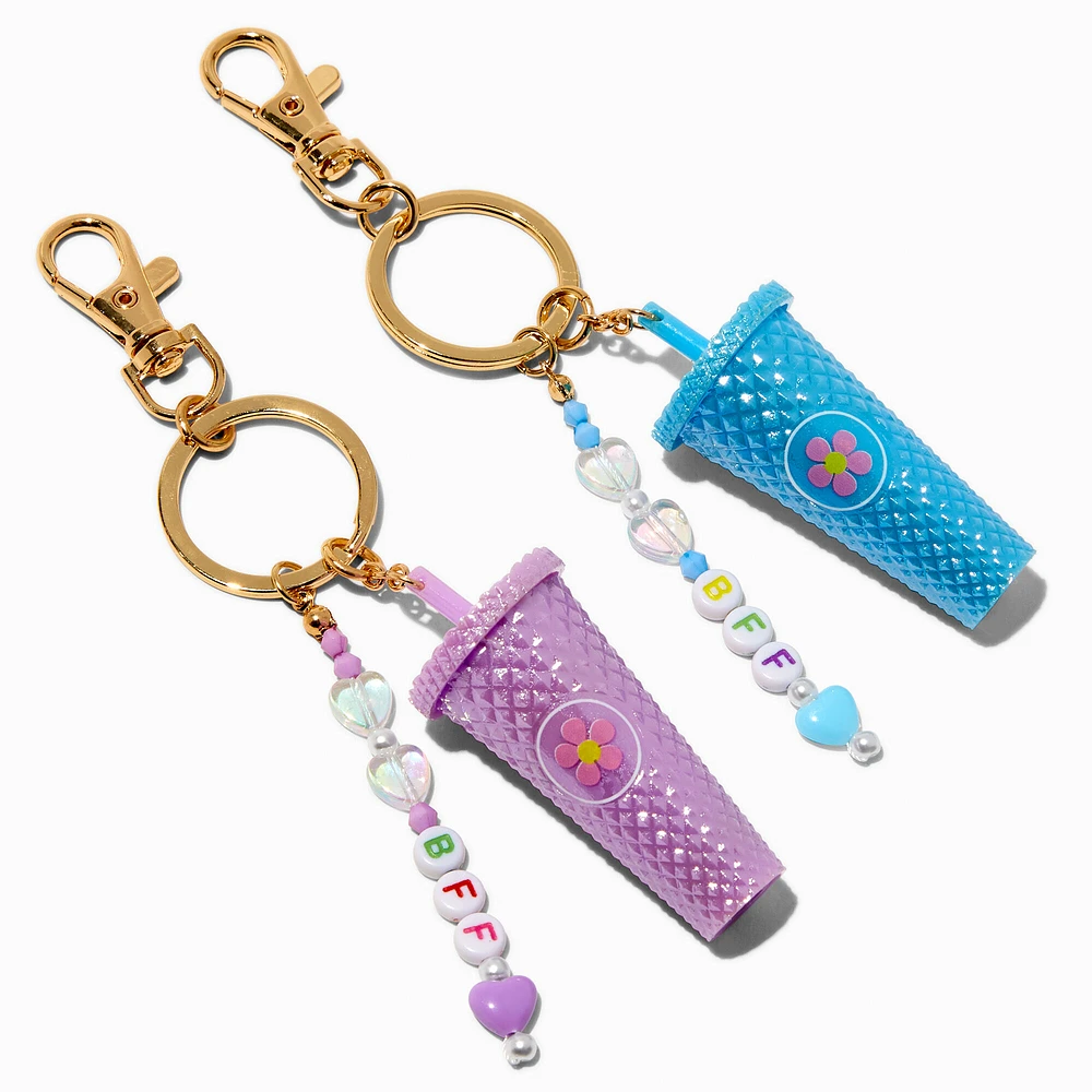 Best Friends Daisy Tumbler Keychains - 2 Pack