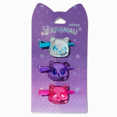 Aphmau™ Claire's Exclusive Cat Gem Hair Clips - 3 Pack