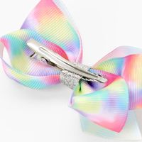 Claire's Club Loopy Bow Hair Clips - Tie Dye, 3 Pack
