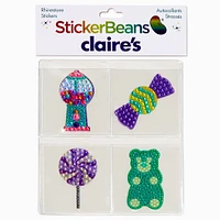 StickerBeans® x Claire's Candy Rhinestone Sticker Set - 4 Pack