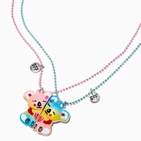 Best Friends Pastel Koala Twins Pendant Necklaces - 2 Pack