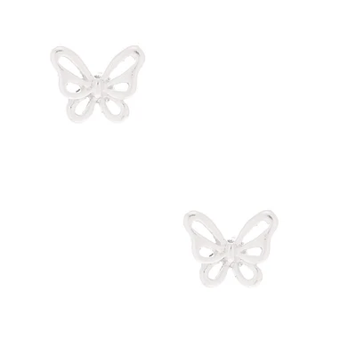 C LUXE by Claire's Sterling Silver Butterfly Stud Earrings