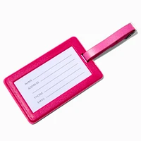 "Things I Can't Live Without" Pink Luggage Tag