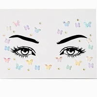 Pastel Butterfly 3D Forehead Gems