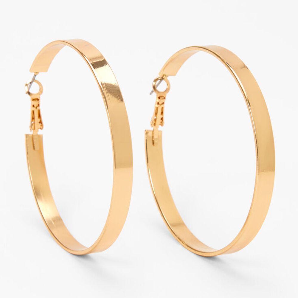 100MM Extra Large Gold Hoop Earrings