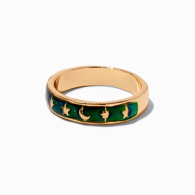 Celestial Mood Gold-tone Ring