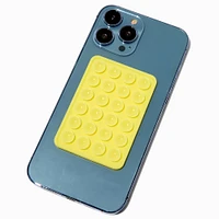 Yellow Suction Phone Grip