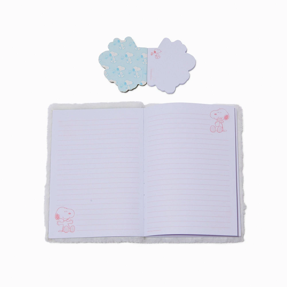 Peanuts™ Snoopy Claire's Exclusive Plush Notebook Set - 2 Pack