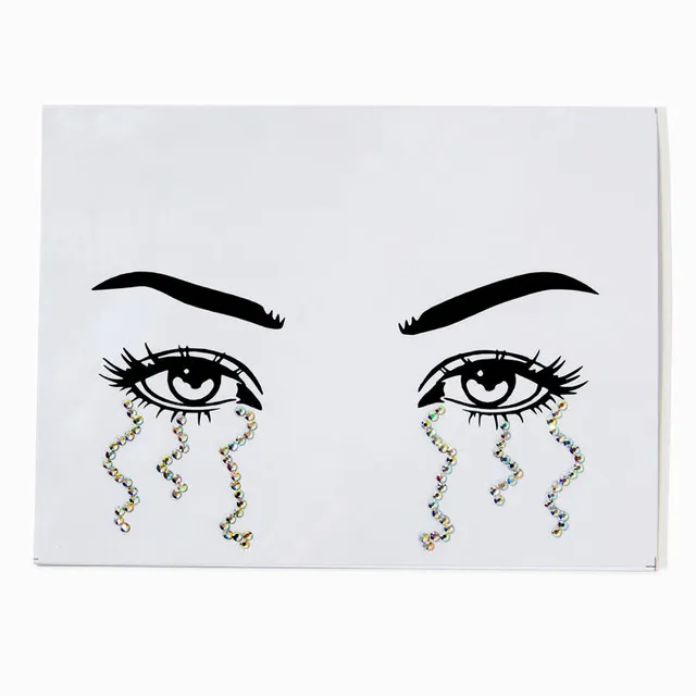 Claire's Metallic Eye Gems - 3 Pack