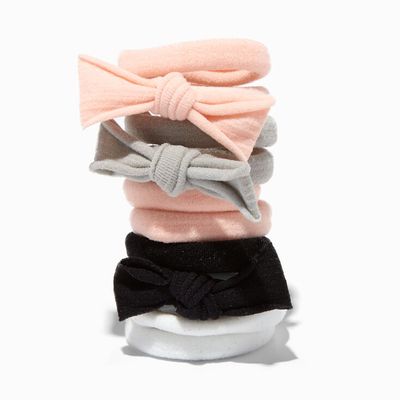 Claire's Club Edgy Rolled Hair Ties - 10 Pack