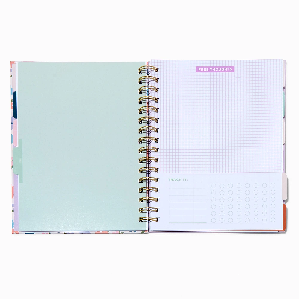 "Good Days Ahead" Floral Weekly Planner