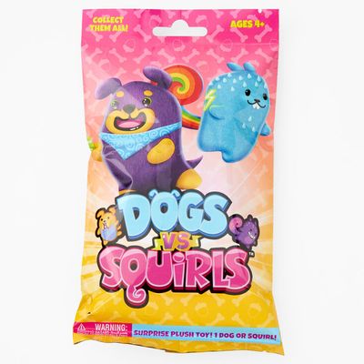 Dogs Vs. Squirls™ Surprise Plush Toy Blind Bag - Styles May Vary