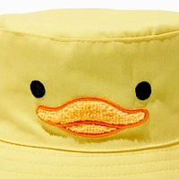 Terry Cloth Duck Yellow Bucket Hat