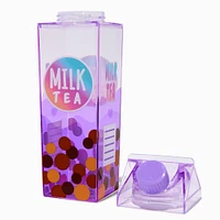 Milk Tea Carton Water Bottle