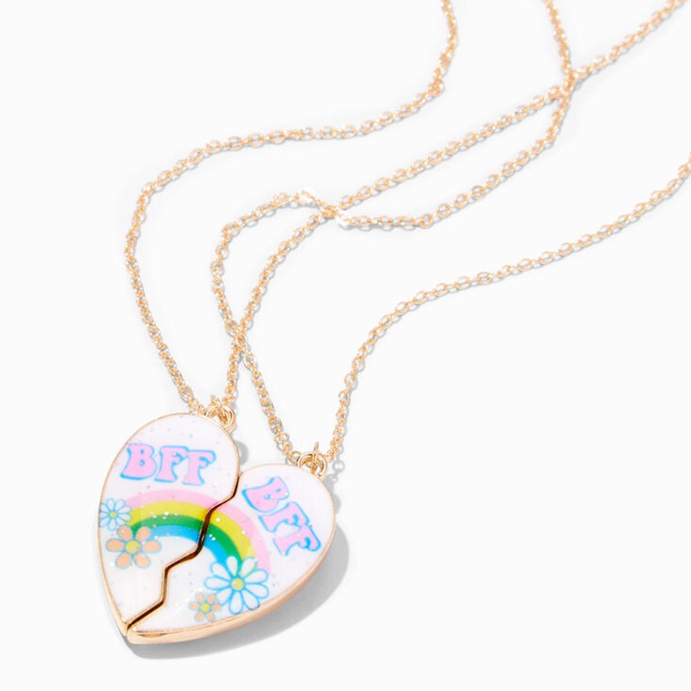Buy Claire's Best Friends Pastel Ombre Heart Pendant Necklaces - 3 Pack at  Amazon.in