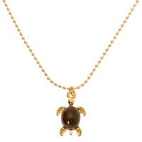 Mood Turtle Pendant Necklace