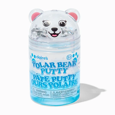 Claire's Exclusive Polar Bear Putty Pot