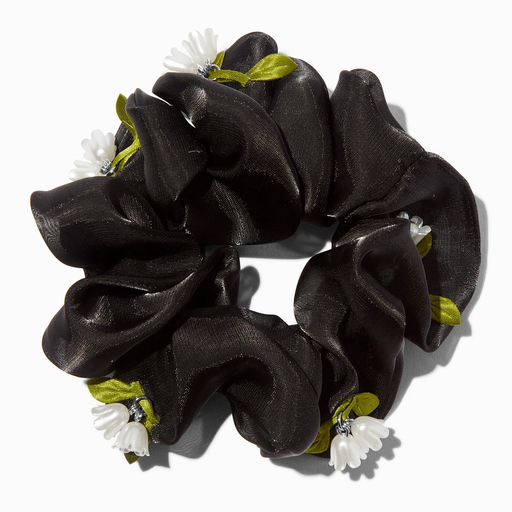 Giant Flower Dangle Hair Scrunchie