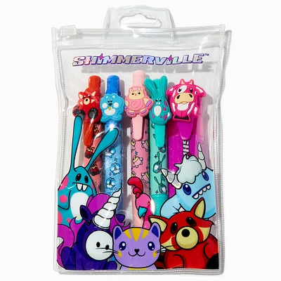 Claire's ShimmerVille™ Pen Set - 5 Pack