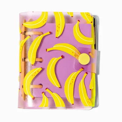 Banana Print Mini Journal Notebook
