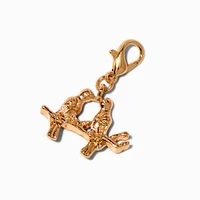 T H E M E x Claire's Gold-tone Love Birds Charm