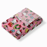 Hello Kitty® Holly & Wreath Silk Touch Throw Blanket