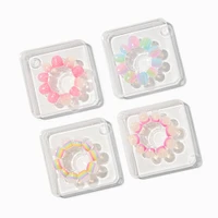 Claire's Club Rainbow Press On Vegan Faux Nail Set - 4 Pack