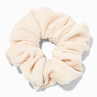 Medium Velvet Ribbed Hair Scrunchie