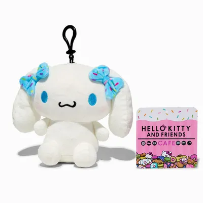 Hello Kitty® And Friends Cafe Cinnamoroll® Plush Toy Keychain