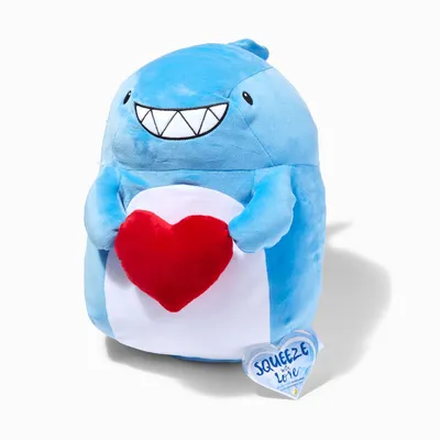 Squeeze With Love™ 22'' Valentine's Day Blue Shark Plush Toy