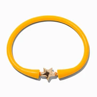 Yellow Star Silicone Bracelet