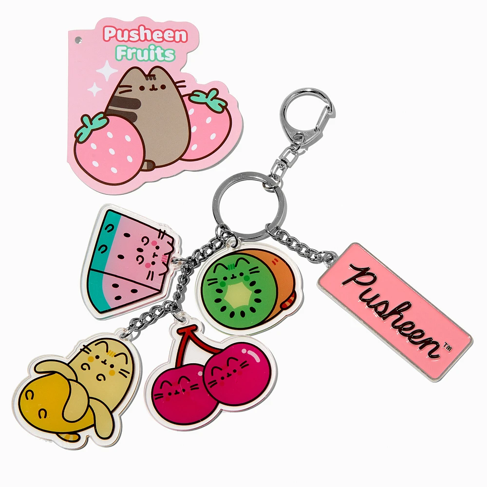 Pusheen® Fruits Charm Keychain