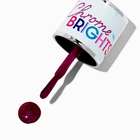 Chrome Brights Single Nail Polish - Berry