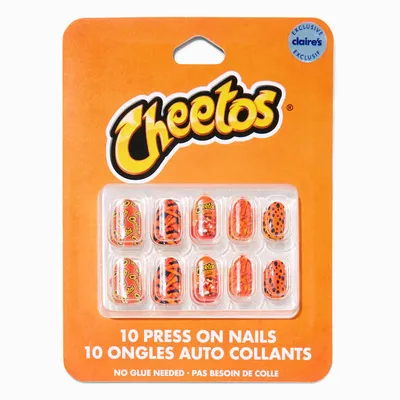 Cheetos® Claire's Exclusive Stiletto Vegan Press On Faux Nail Set - 10 Pack