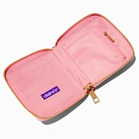 Snacks Holographic Pink Zip Around Wallet