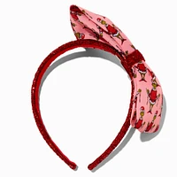 Dr. Seuss™ The Grinch Claire's Exclusive Pink Bow Headband