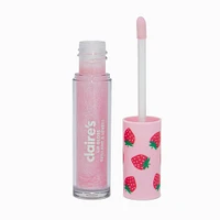 Strawberry Flavored Pink Lip Gloss Wand