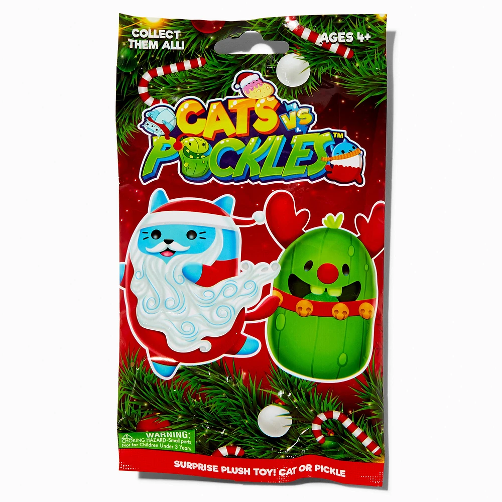 Cats vs Pickles™ Christmas Surprise Plush Toy Blind Bag - Styles Vary