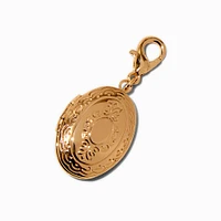 T H E M E x Claire's Gold-tone Locket Charm