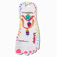 Claire's Club Summer Braided Anklets - 3 Pack