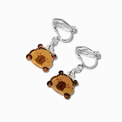 Capybara Clip-On Earrings