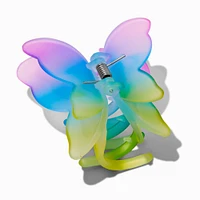 Rainbow Butterfly Frosted Hair Claw