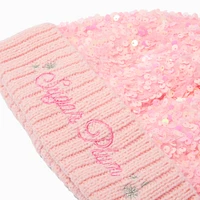 "Sugar Plum" Sequin Beanie Hat