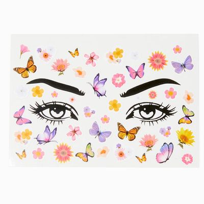 Butterfly Temporary Face Stickers