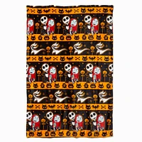 The Nightmare Before Christmas™ Striped Nightmare Silk Touch Throw Blanket