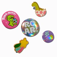 DIY Dinosaur Pin Set - 5 Pack