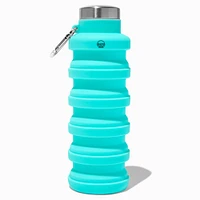 Collapsible Teal Water Bottle